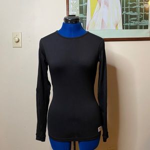 Black fjällräven wool top